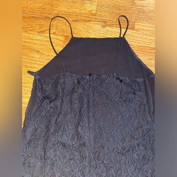 NWOT Pins & Needles Anthropologie Black Lace Minidress Size Small - Picture 7 of 9